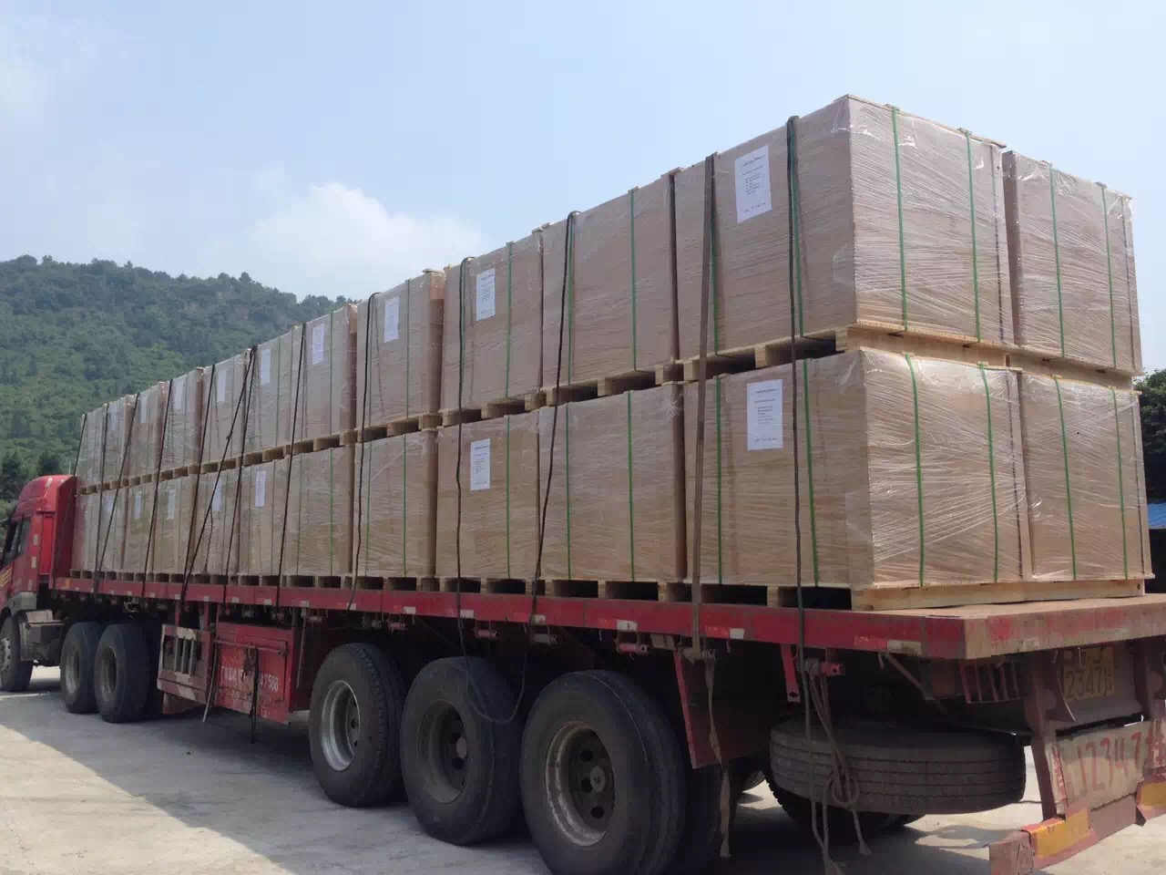 蜂窝陶瓷蓄热体发货