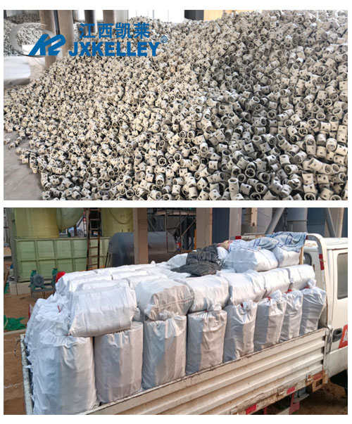 江苏酸洗塔陶瓷鲍尔环填料项目