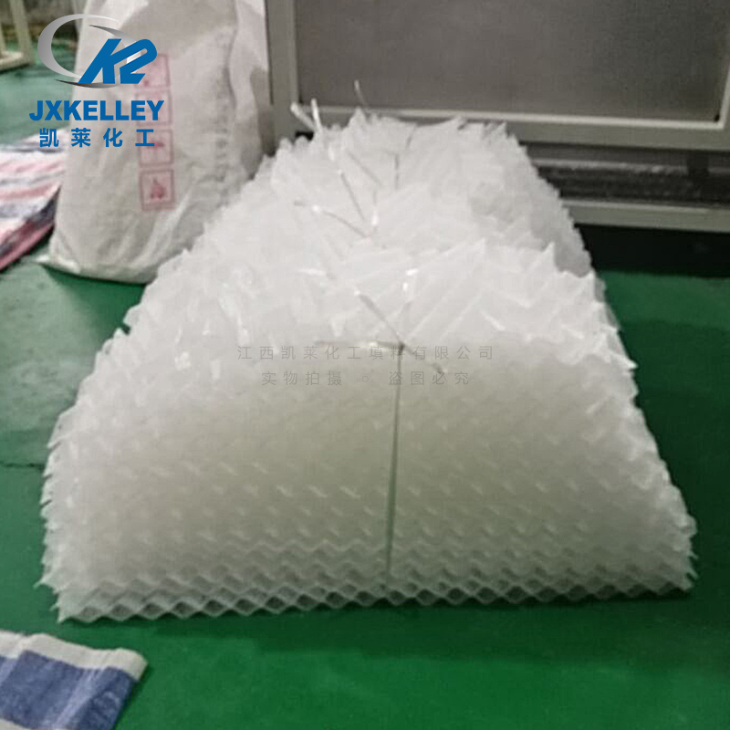 塑料丝网波纹填料