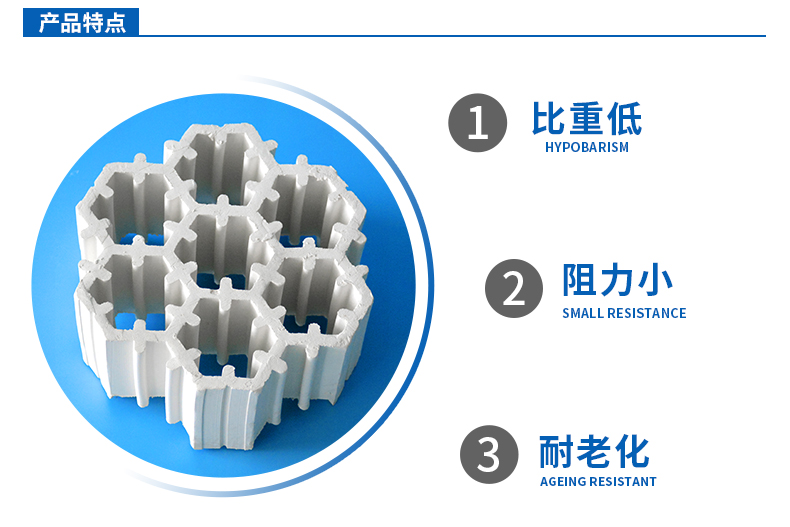 陶瓷填料七孔连环